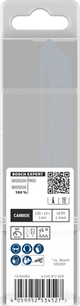 BoschEXPERT 薄型高强度金属 S 922 EHM 硬质合金锯片 10 片装。